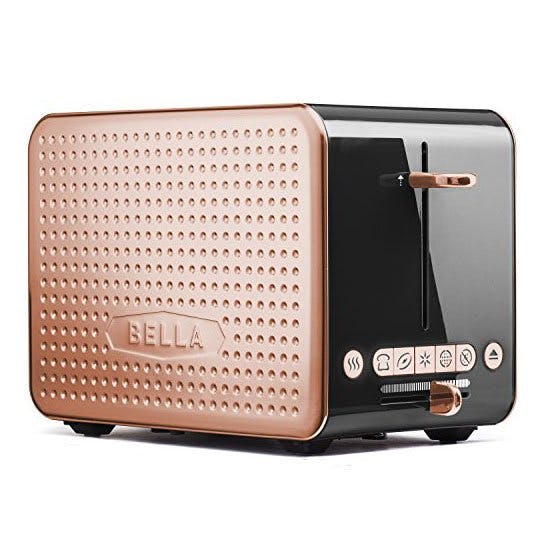 Sort and Copper 2-Slice Toaster from BELLA