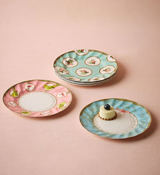 Te Party Paper Plates from BHLDN
