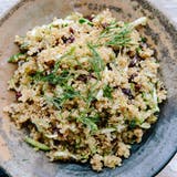 Citroen Quinoa with Currants, Dill, and Zucchini