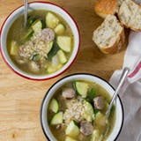 Kobasica and Zucchini Soup