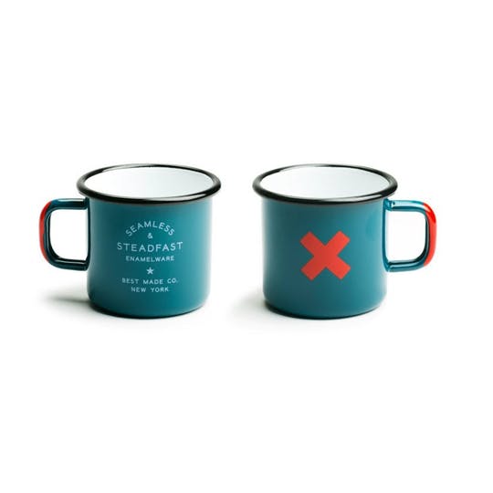 Seamless & Steadfast Enamel Cups